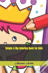 Simple & Big Coloring Book For Kids