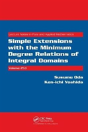 Simple Extensions With The Minimum Degree Relations Of Integral Domains - Preview