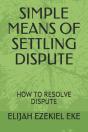 Simple Means Of Settling Dispute - Preview