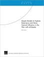 Simple Models To Explore Deterrence And More General Influence In The War With Al-Qaeda - Preview