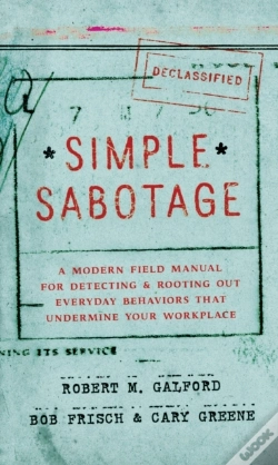 Capa do artigo Simple Sabotage