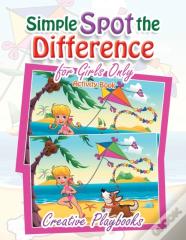 Simple Spot The Difference For Girls Only Activity Book
