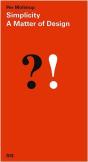 Simplicity:  A Matter Of Design /Anglais - Preview