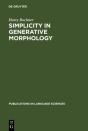 Simplicity In Generative Morphology - Preview