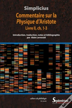 Capa do artigo Simplicius ; Commentaire Sur La Physique D'Aristote Tome 2 , Chapitre 1-3
