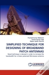 Capa do artigo Simplified Technique For Designing Of Broadband Patch Antennas