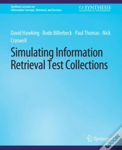 Capa do artigo Simulating Information Retrieval Test Collections