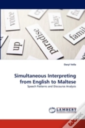 Capa do artigo Simultaneous Interpreting From English To Maltese