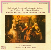 Capa do artigo Sinfonie & Sonate Del Settecento Italiano Per Violoncello E Basso Continuo - CD