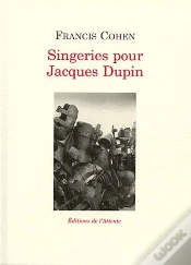 Capa do artigo Singeries Pour Jacques Dupin