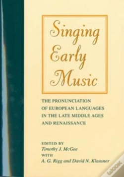 Capa do artigo Singing Early Music
