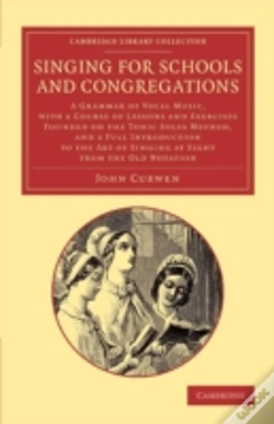 Capa do artigo Singing For Schools And Congregations