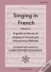 Singing In French, Volume 2 - Lower Voices