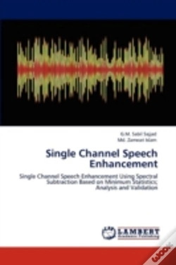 Capa do artigo Single Channel Speech Enhancement