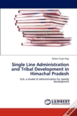 Capa do artigo Single Line Administration And Tribal Development In Himachal Pradesh