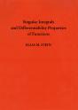 Singular Integrals And Differentiability Properties Of Functions - Preview