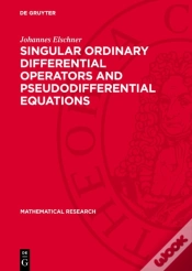 Capa do artigo Singular Ordinary Differential Operators And Pseudodifferential Equations