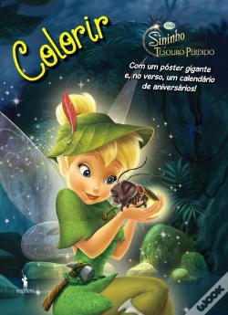 Capa do artigo Sininho e o Tesouro Tesouro Perdido - Livro deColorir + Poster Gigante