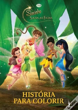 Capa do artigo Sininho Salva as Fadas - História para Colorir