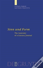 Capa do artigo "Sinn Und Form"