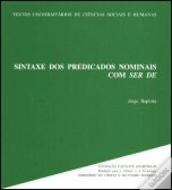 Capa do artigo Sintaxe dos Predicados Nominais