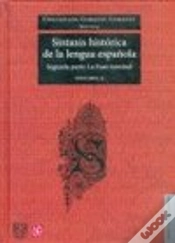 Capa do artigo SINTAXIS HISTORICA DE LA LENGUA ESPAÑOLA (T. II)