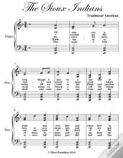 Capa do artigo Sioux Indians Easy Intermediate Piano Sheet Music