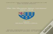 Sir Thomas More Lectures 2012-2017