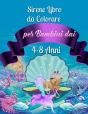 Sirene Libro Da Colorare Per Bambini Dai 4-8 Anni - Preview