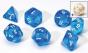 Sirius Dice Set - Translucent Blue Resin - Preview