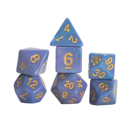 Capa do artigo Sirius Dice - Unicorn Dice Set Blue