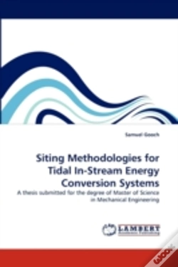 Capa do artigo Siting Methodologies For Tidal In-Stream Energy Conversion Systems