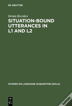 Capa do artigo Situation-Bound Utterances In L1 And L2