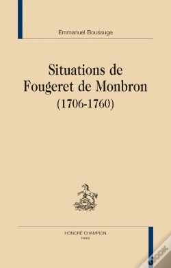Capa do artigo Situations De Fougeret De Monbron (1706-1760)