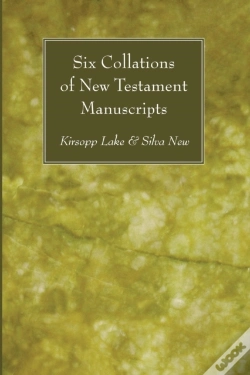 Capa do artigo Six Collations Of New Testament Manuscripts