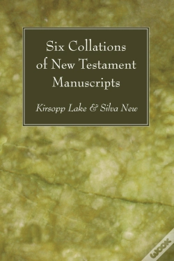 Capa do artigo Six Collations Of New Testament Manuscripts
