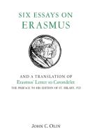 Six Essays On Erasmus