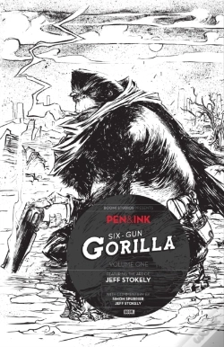 Capa do artigo Six-Gun Gorilla Pen & Ink #1
