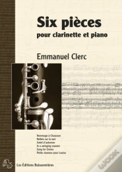 Capa do artigo Six Pièces Pour Clarinettes & Piano ; Partitions