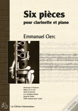 Capa do artigo Six Pièces Pour Clarinettes & Piano ; Partitions