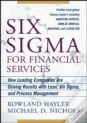 Six Sigma For Financial Services