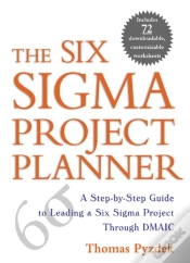 Capa do artigo Six Sigma Project Planner