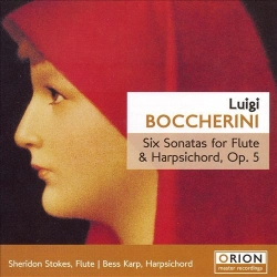 Capa do artigo Six Sonatas For Flute & Harpsichord, Op.5 - CD
