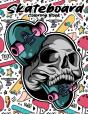Skateboard Coloring Book - Preview