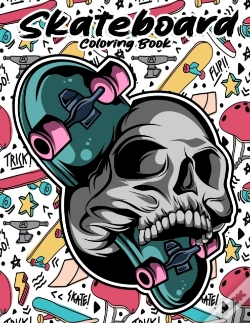 Capa do artigo Skateboard Coloring Book