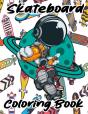 Skateboard Coloring Book - Preview
