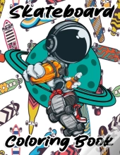 Skateboard Coloring Book