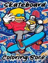 Skateboard Coloring Book
