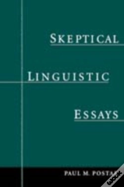 Capa do artigo Skeptical Linguistic Essays