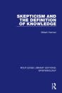 Skepticism And The Definition Of Knowledge - Preview